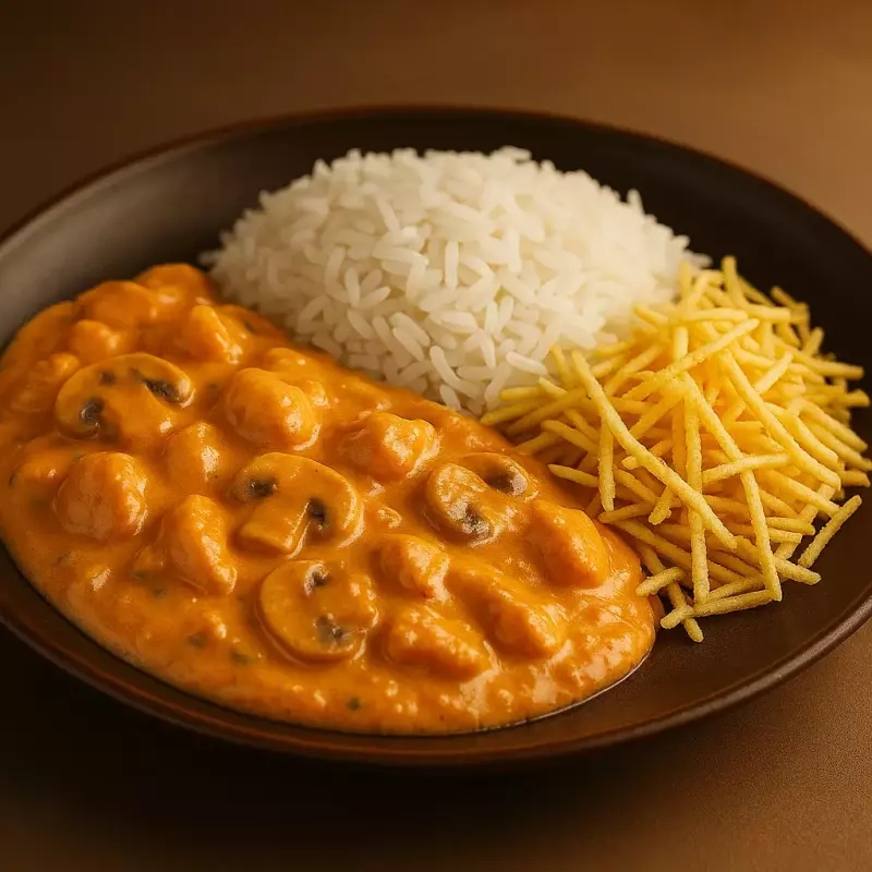 Strogonoff de Frango