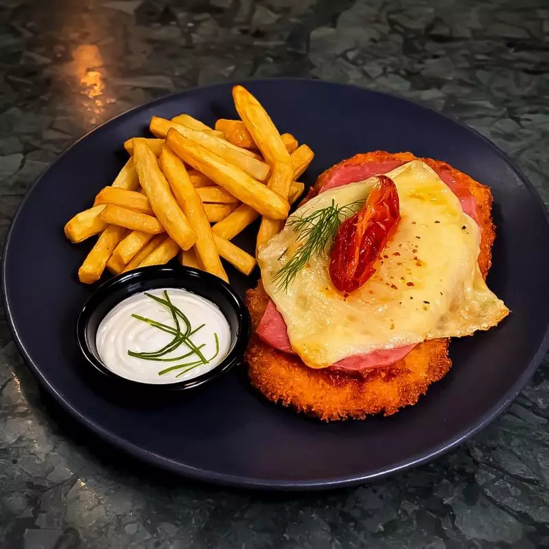 Milanesa Napolitana p/niños