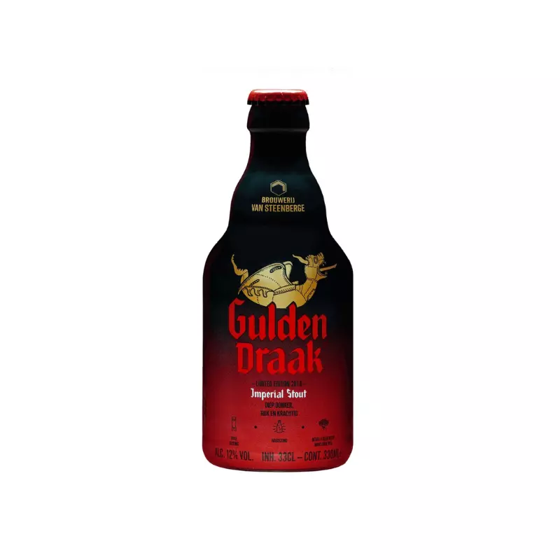 Cerveza Gulden Draak Stout 12º 330cc