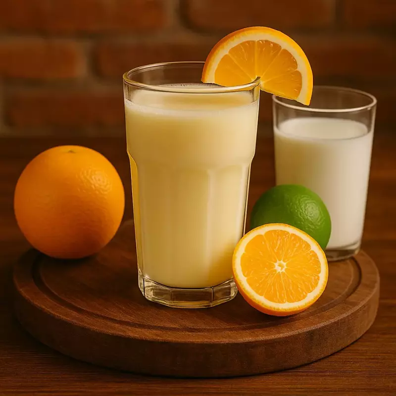 Suco com leite (menos morango) 300ml
