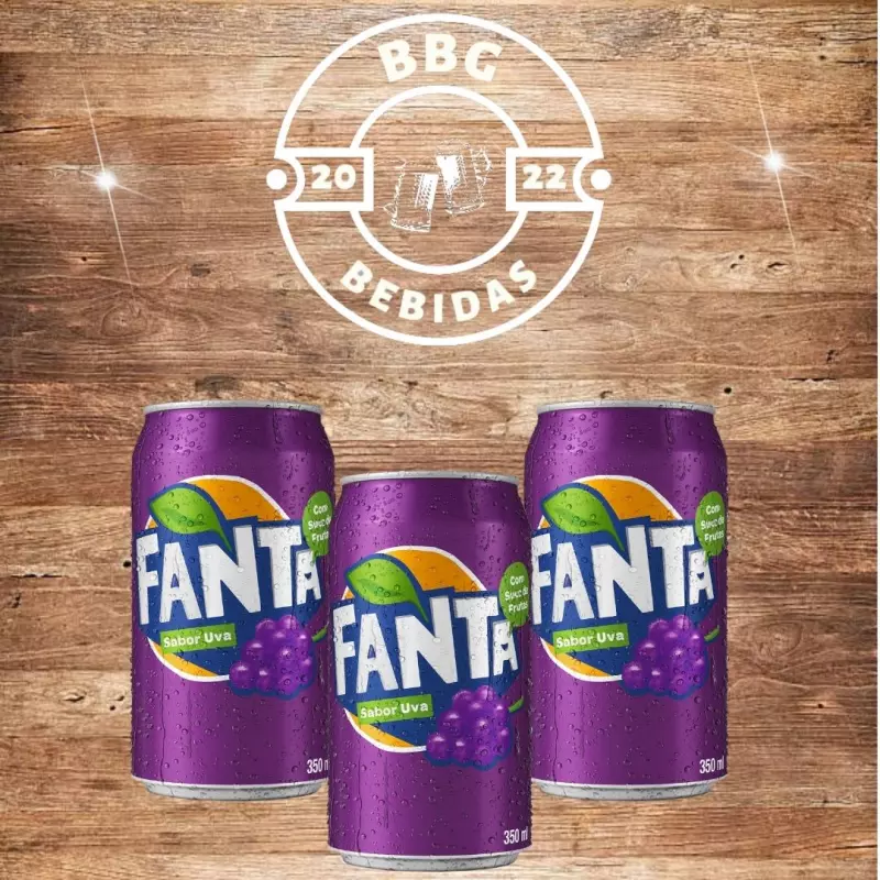 Fanta uva lt 350ml