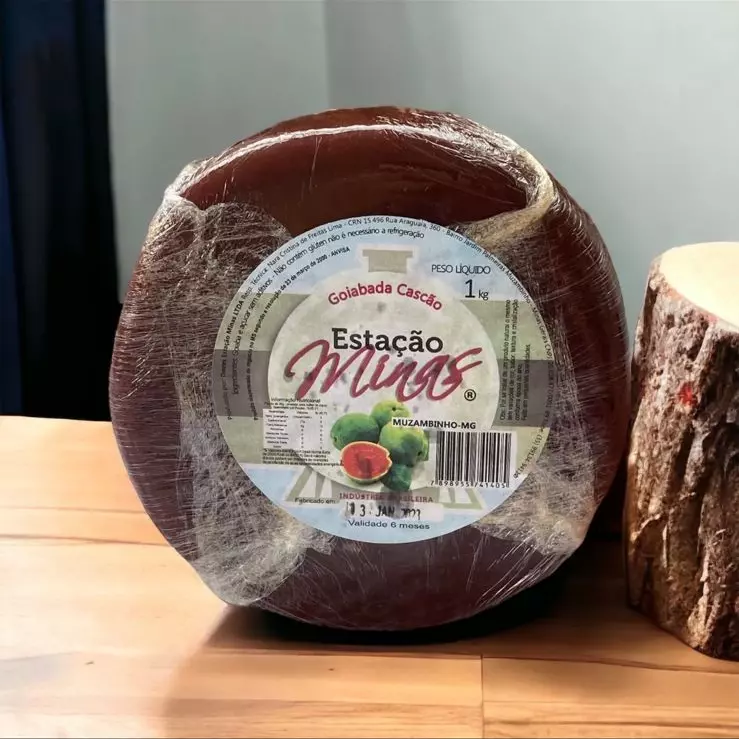 Goiabada cascão redonda