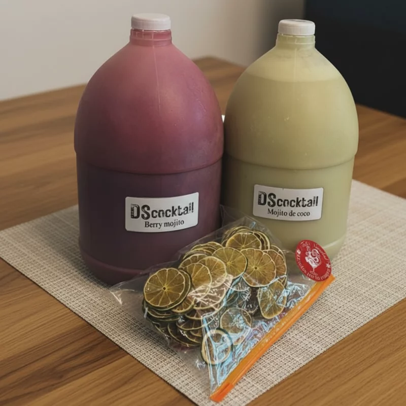 Cóctel por galon por encargo