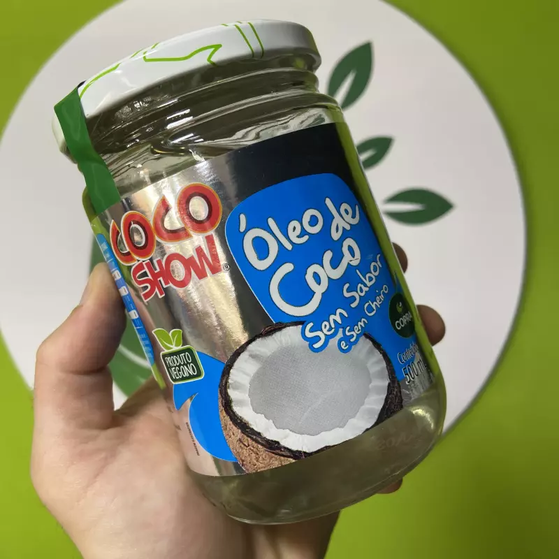 Óleo de coco sem sabor Coco Show