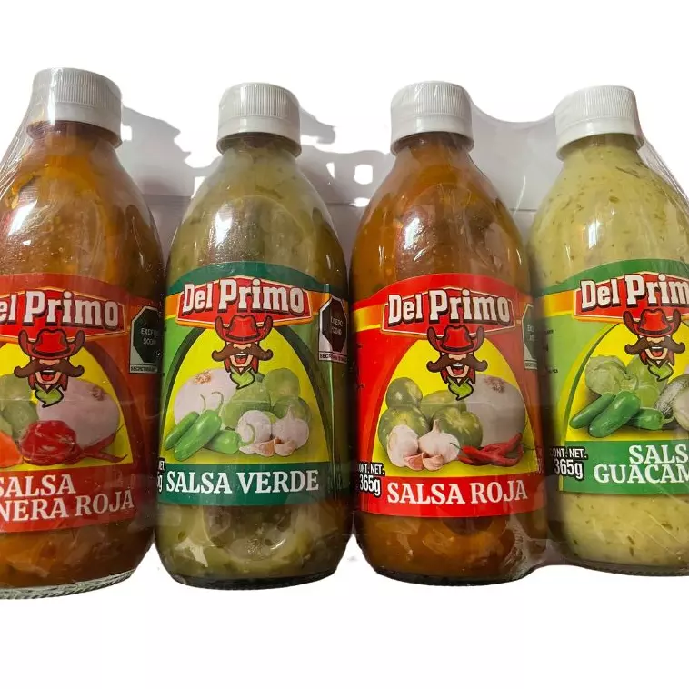 Salsa del primo c/4 pzs de 365g c/u
