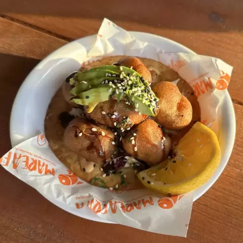 Tost TENTACIÓN D CAMARÓN AL CARAMELO