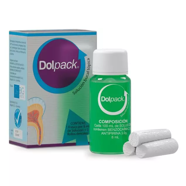 CALZAS DOLPACK 8 ML+3 ROLLOS DENTA