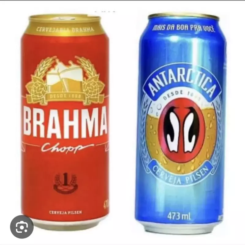Latão Brahma ou Antarctica 473ML