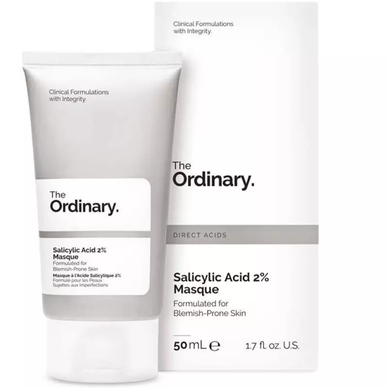 Mascarilla de ácido salicílico
