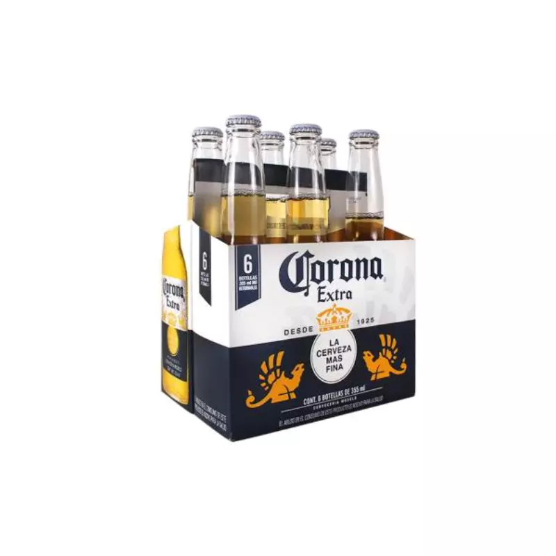 Pack Cerveza Corona Extra 4.5º6x330