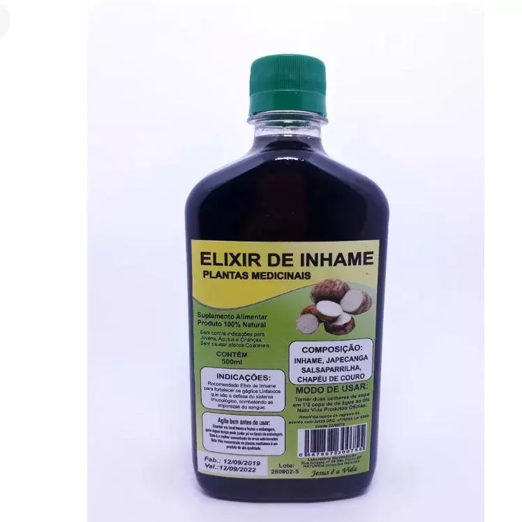 Elixir de inhame 500ml Unid.