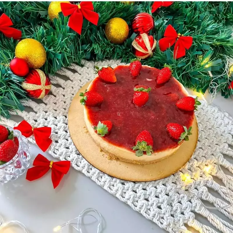 Cheesecake de morango 1,9kg