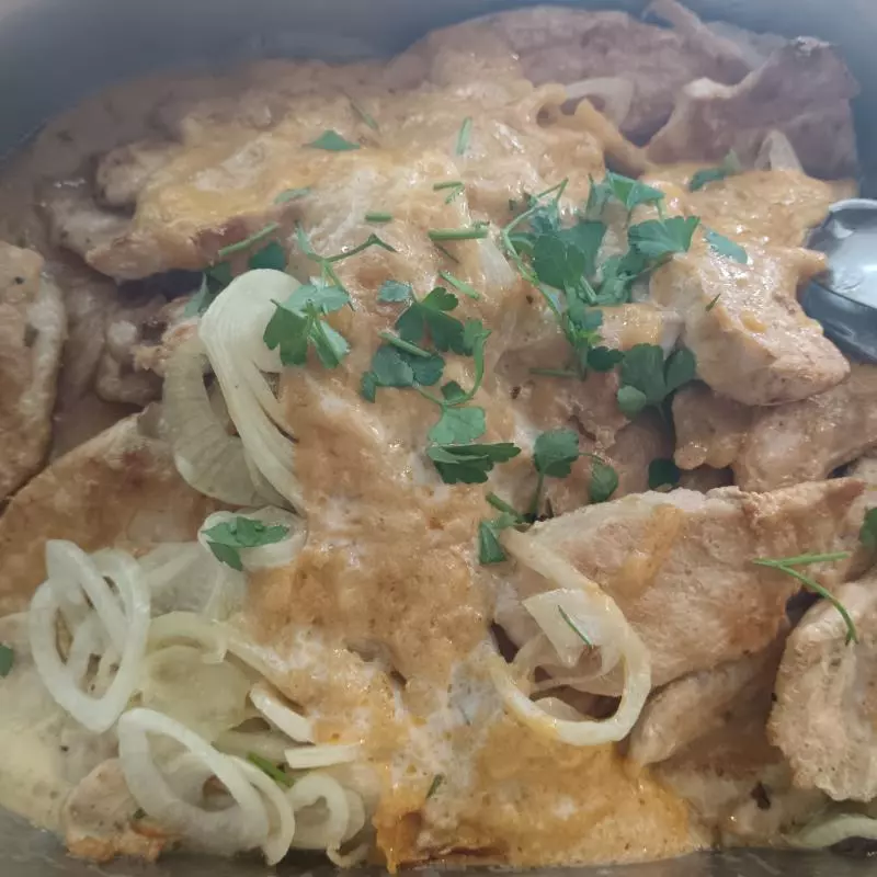 Escondidinho de frango Gratinado