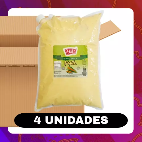 Bulto Fritz Salsa Maíz 3kg