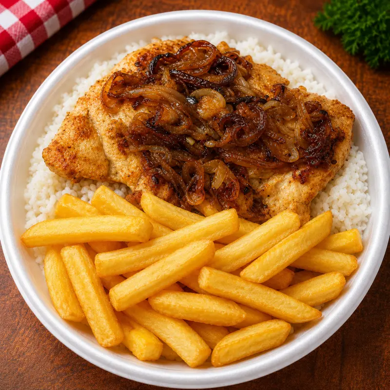 Bife Acebolado Vegano