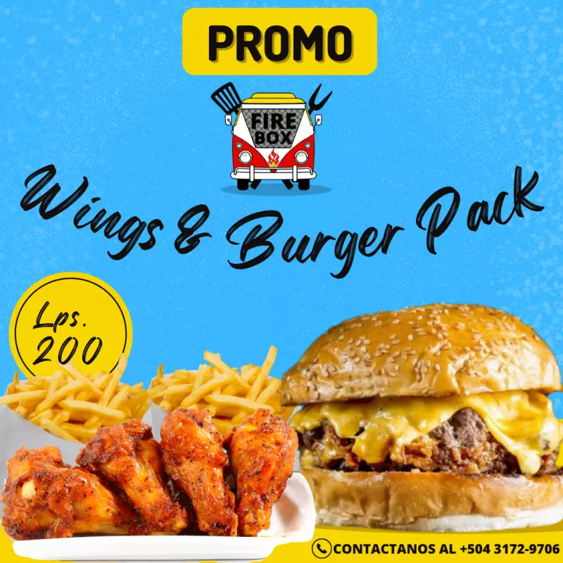 Wings & Burger Pack(copy)(copy)
