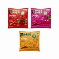 Papapá palitinhos de vegetais