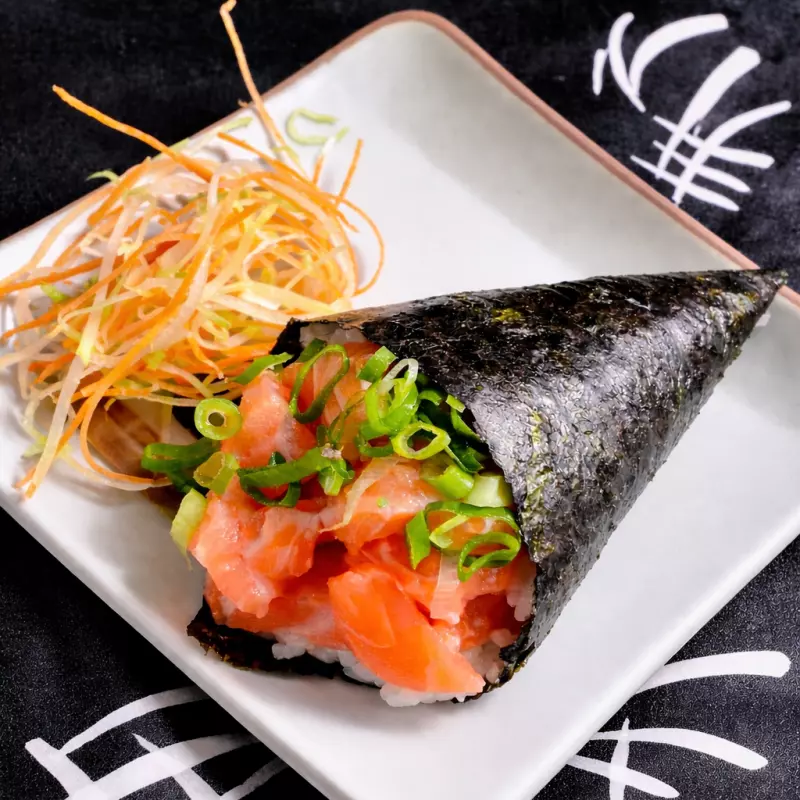 TEMAKI SALMÃO SEM ARROZ