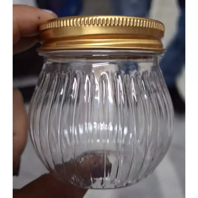 Frasco plástico rústico