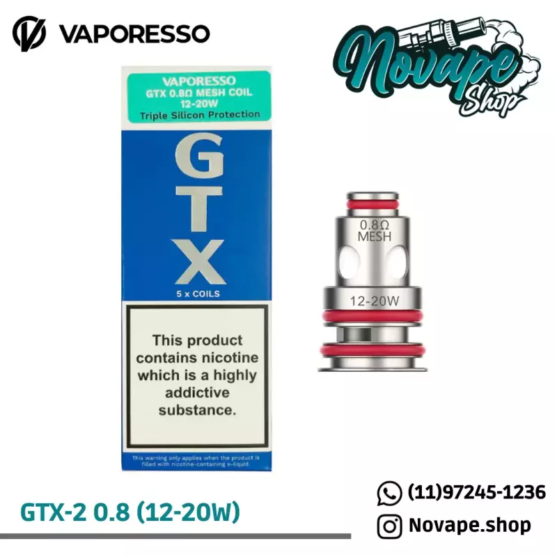Coil GTX 0.8 (12-20W) - Vaporesso