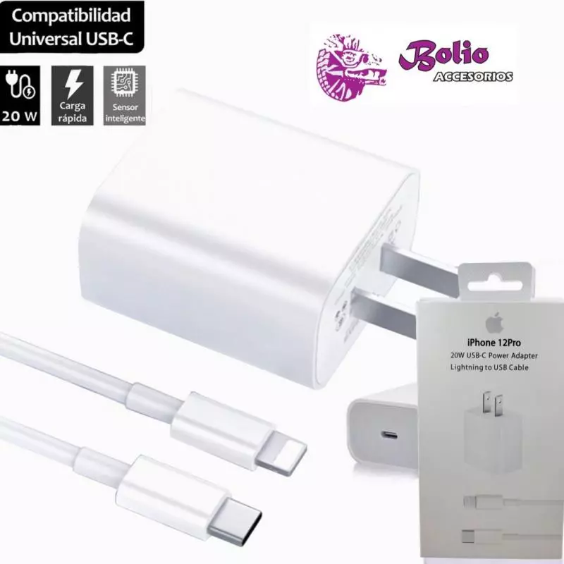 Clave: CCIP Cargador iP13 Pro 20W