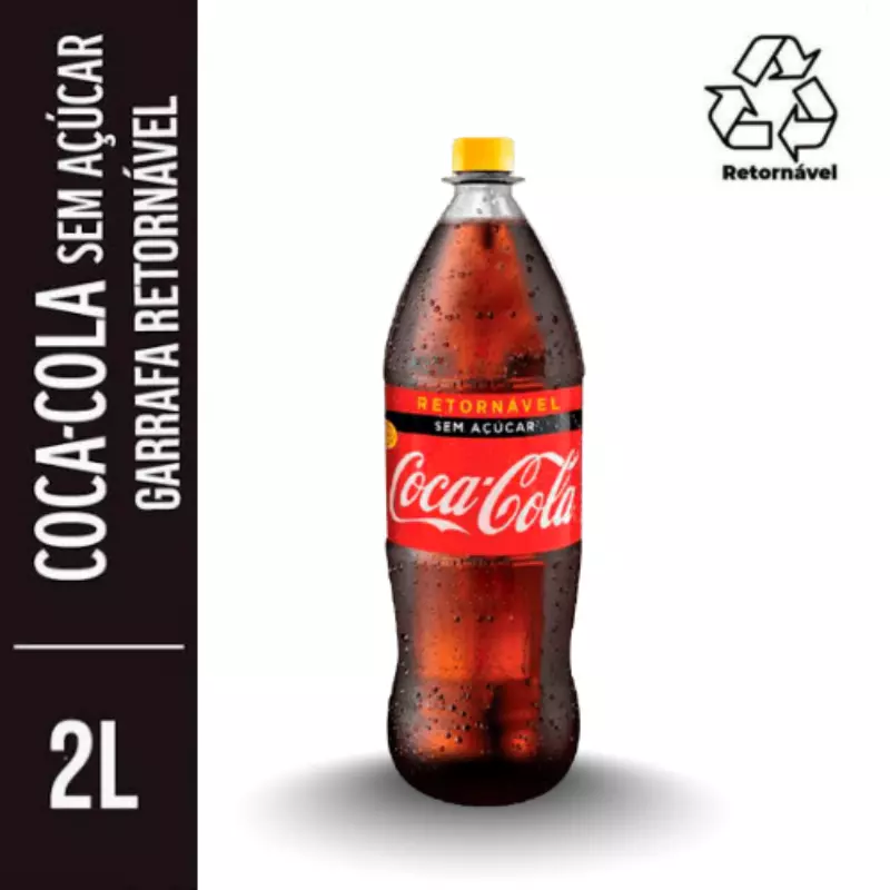 Coca-Cola Sem Açúcar  Retornável 2l