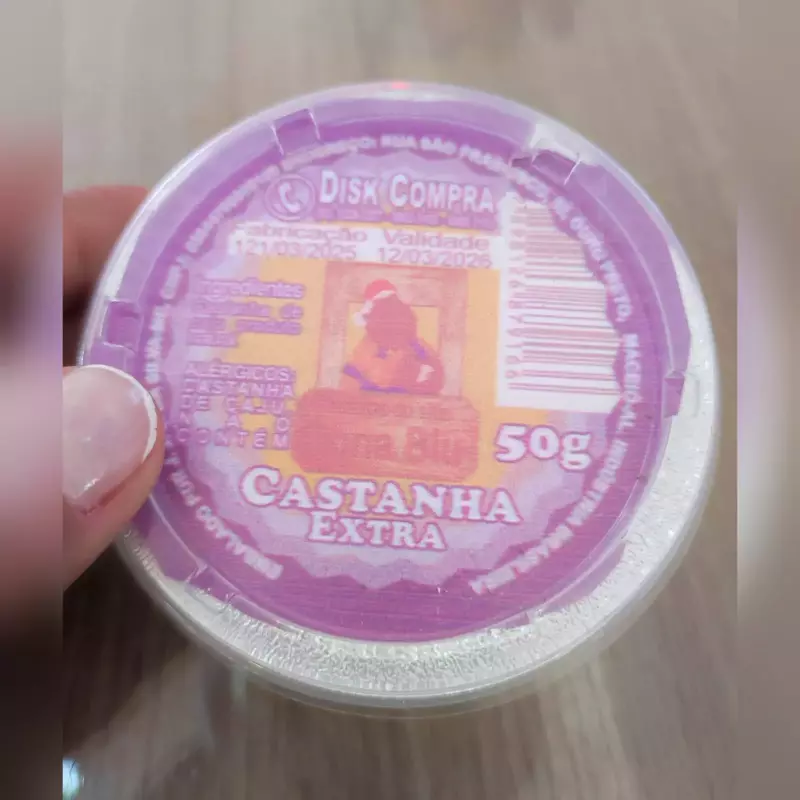 pote de castanha 50g
