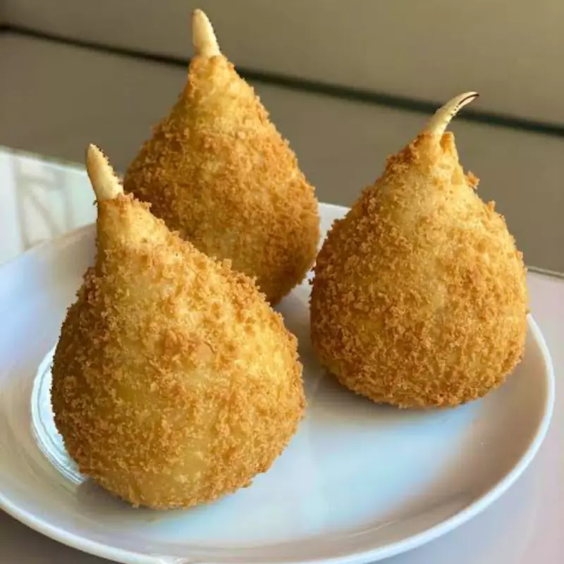Coxinha de caranguejo