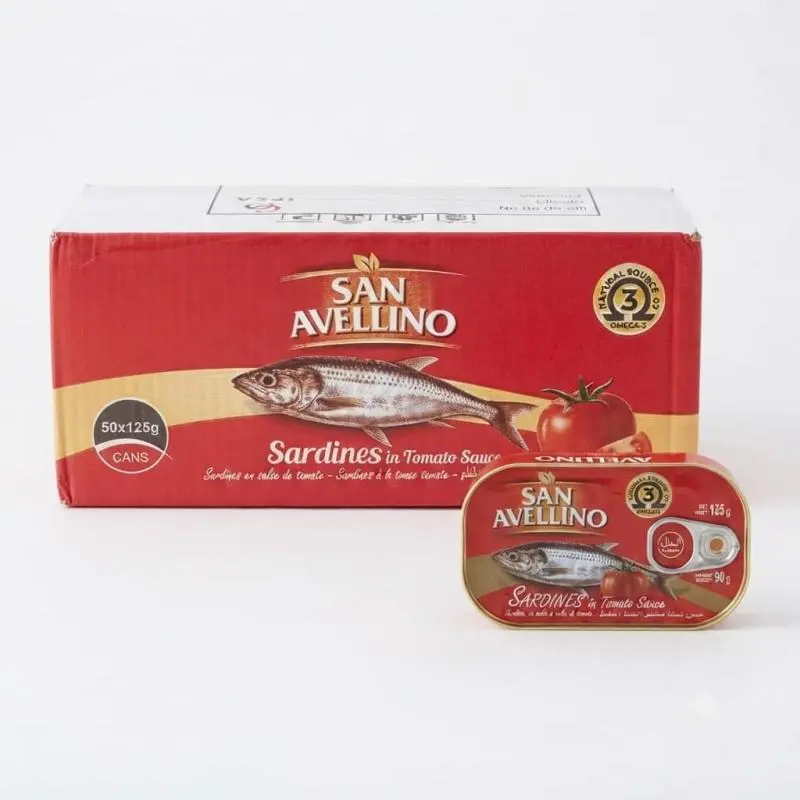Sardinas 125g (50 unidades)