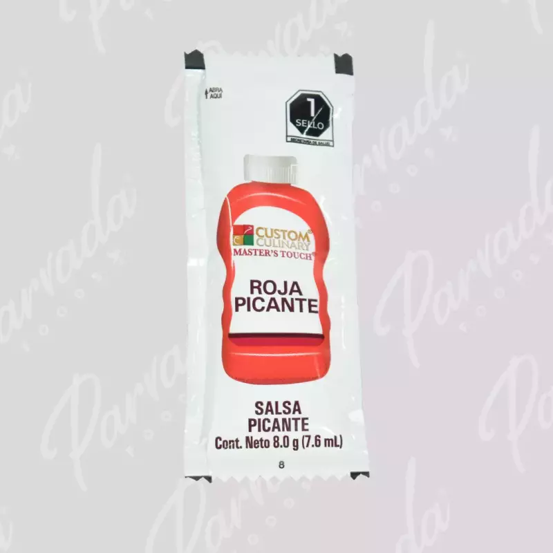 Roja Picante Caja de 204 pz 8 gr