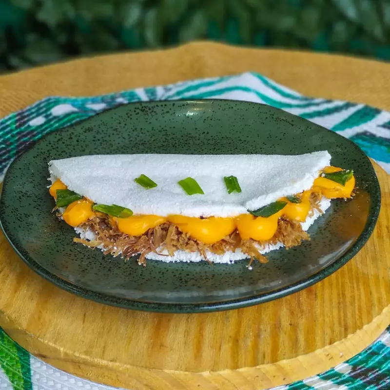 Tapioca Presunto e Queijo