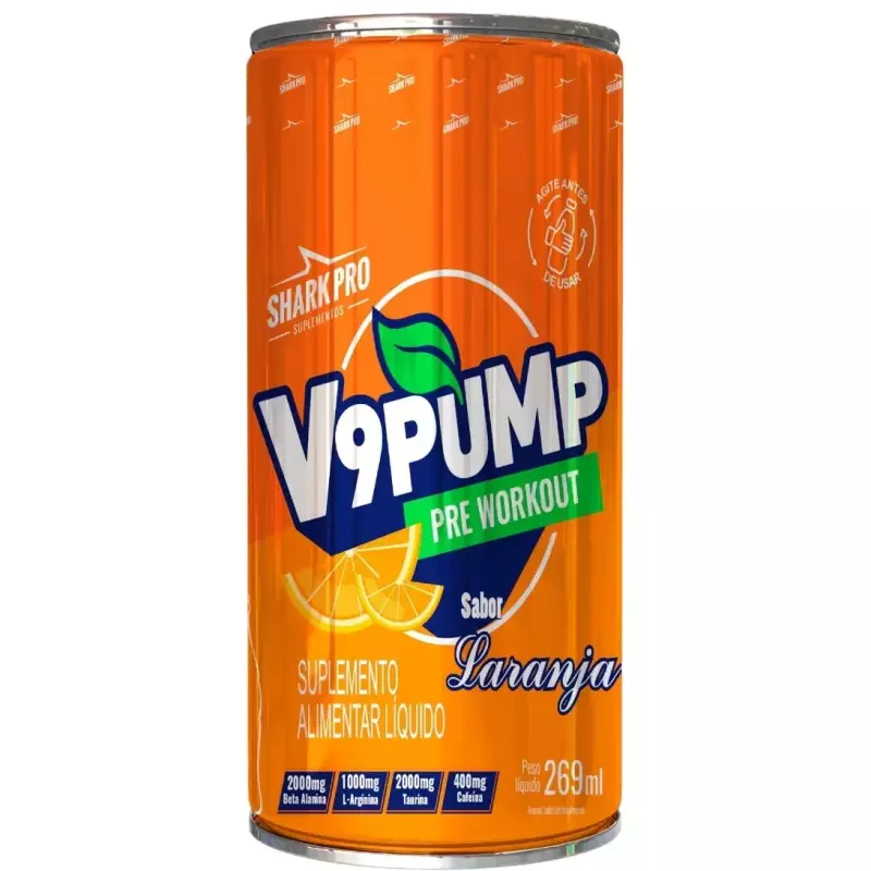 ENERGÉTICO V9 DRINK SHARK 400MG