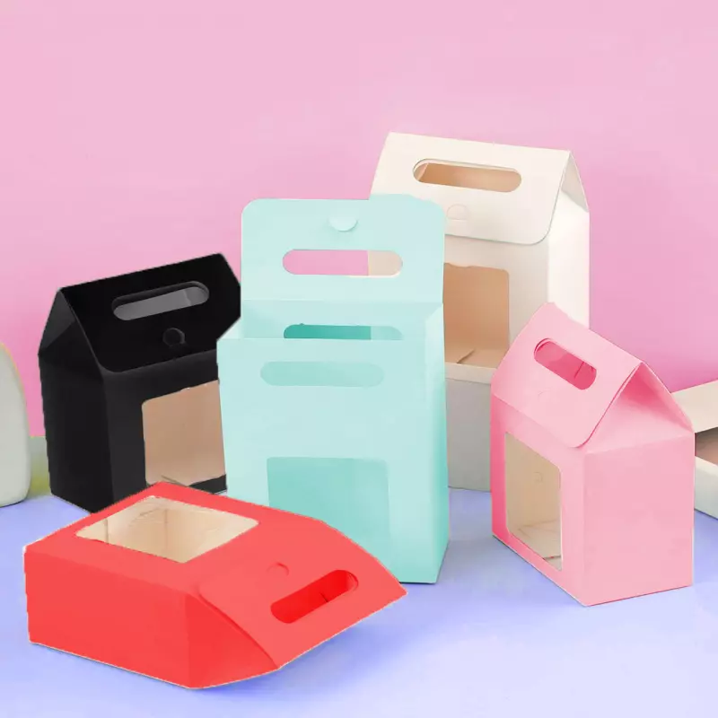 Bolsas de carton  con visor