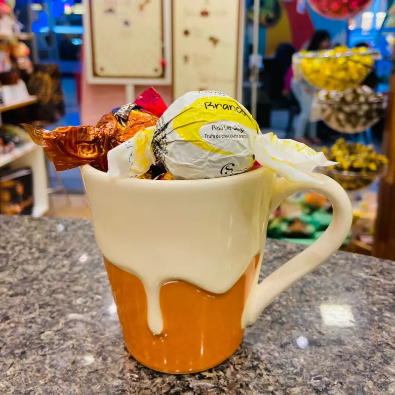 Caneca Calda Caramelo