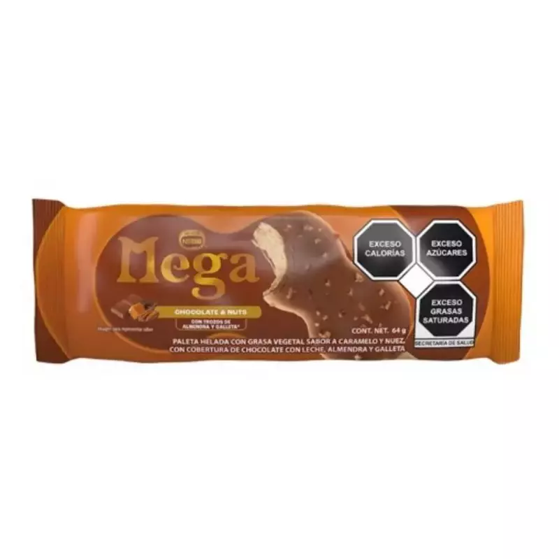 Paleta Mega Sabor Chocolate