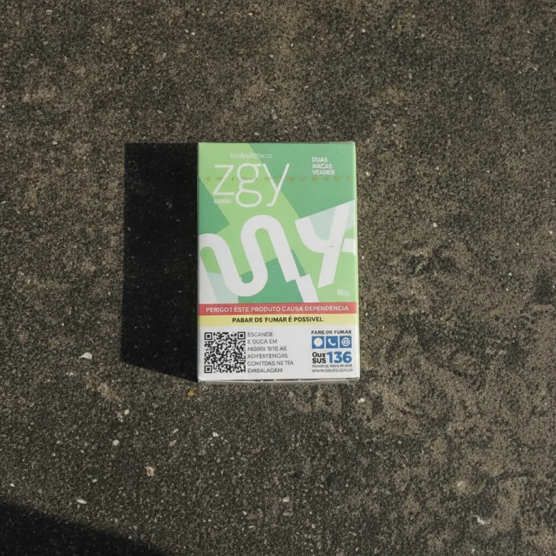 ZGY DUAS MAÇÃS VERDE