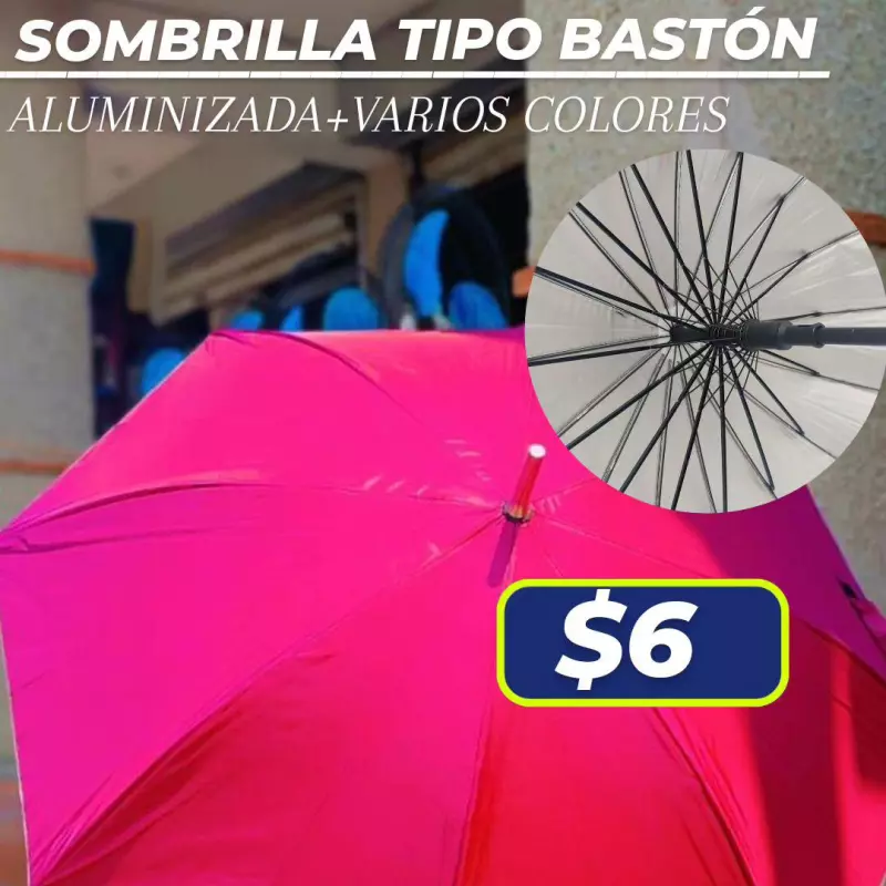 Sombrillas de bastón