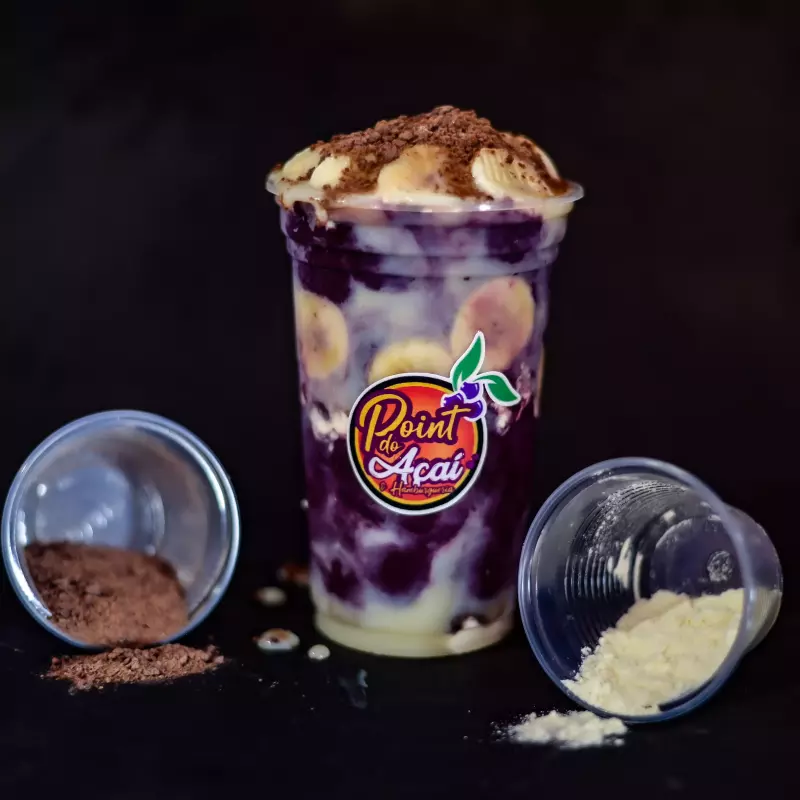 Açaí OvoMaltine saboroso