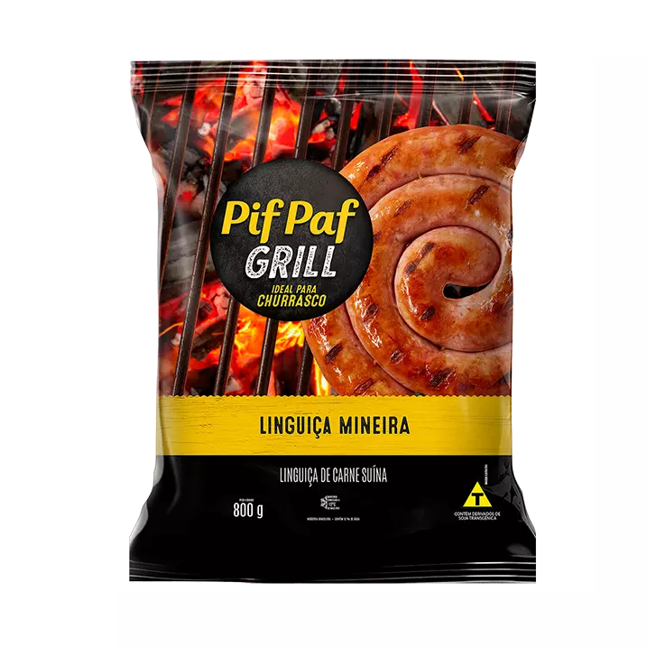 Linguiça Pif-Paf Mineira 800g