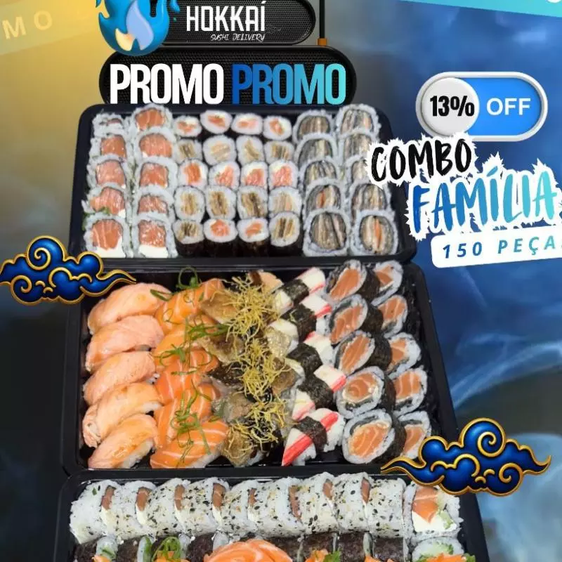 PROMO COMBO FAMÍLIA 150 PEÇAS
