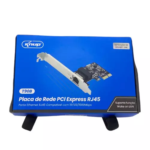 PLACA DE REDE PCI RJ45 KNUP 1GB T90B