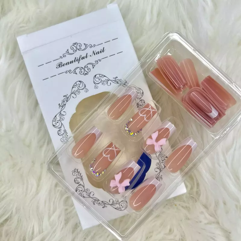 Set de Uñas Press-On "Sweet Glam