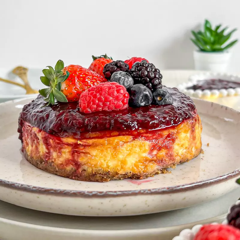 Cheesecake P (serve até 7 pessoas)