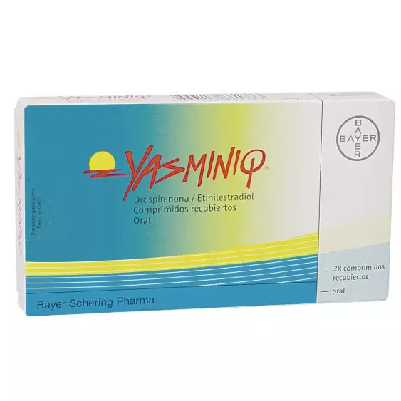 YASMINIQ CAJA X 28 COMPRIMIDOS