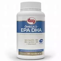 Ômega 3 EPA DHA 120 Cápsulas