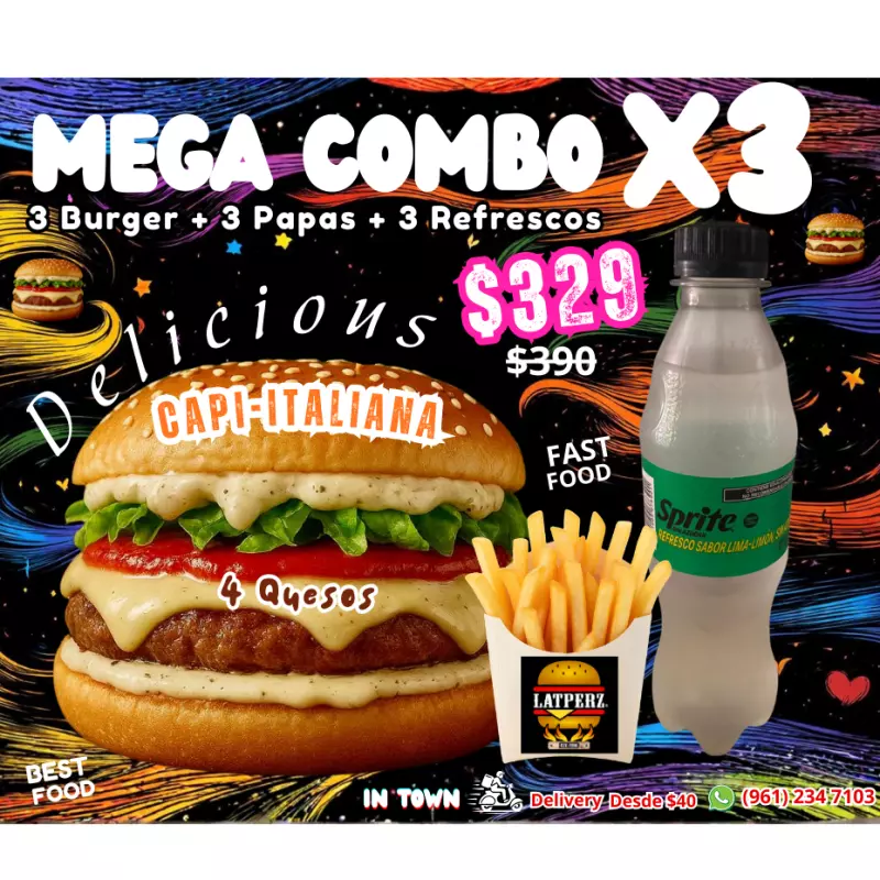 MEGA COMBO X3 Capi-Italiana