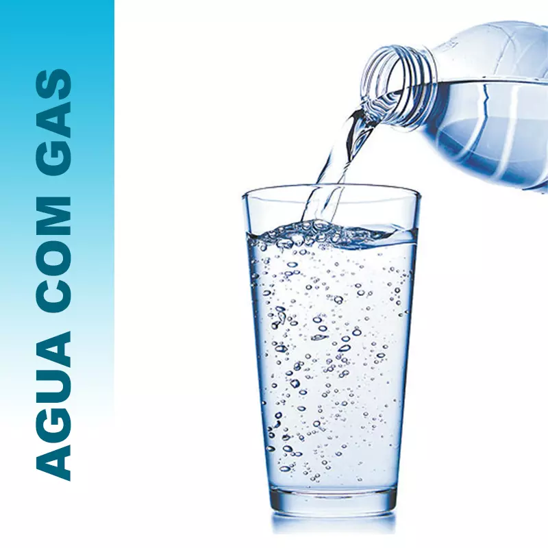 ÁGUA MINERAL C/ GÁS 510 ml