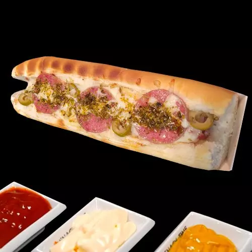 PIZZA DOG CALABRESA