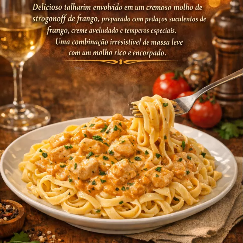 🍝Talharim Imperial de Frango🍝