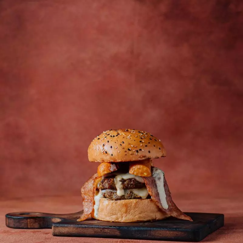 HAMBURGUESA 1/2 LIBRA